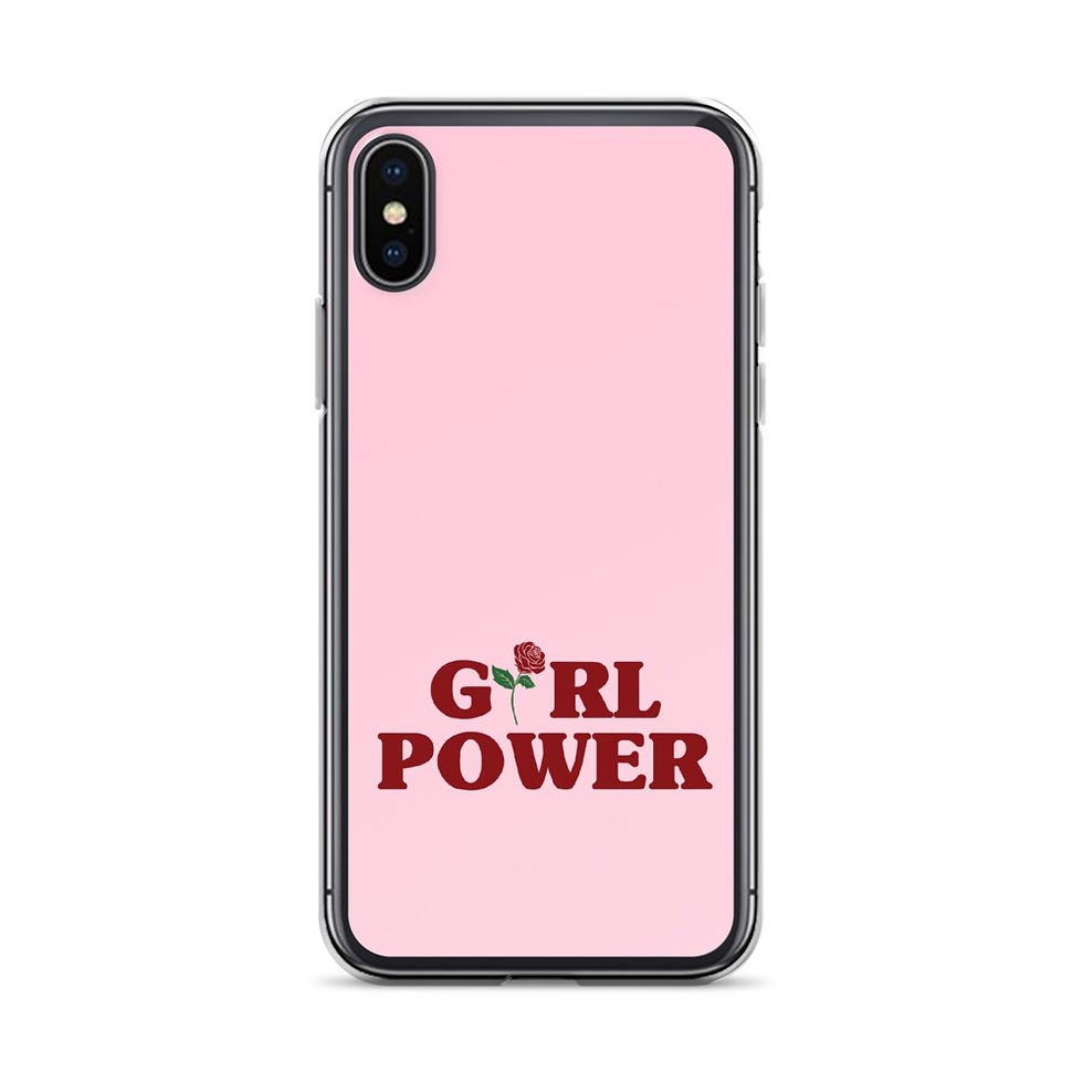 サムネイル： "Girl Power" iPhone Case