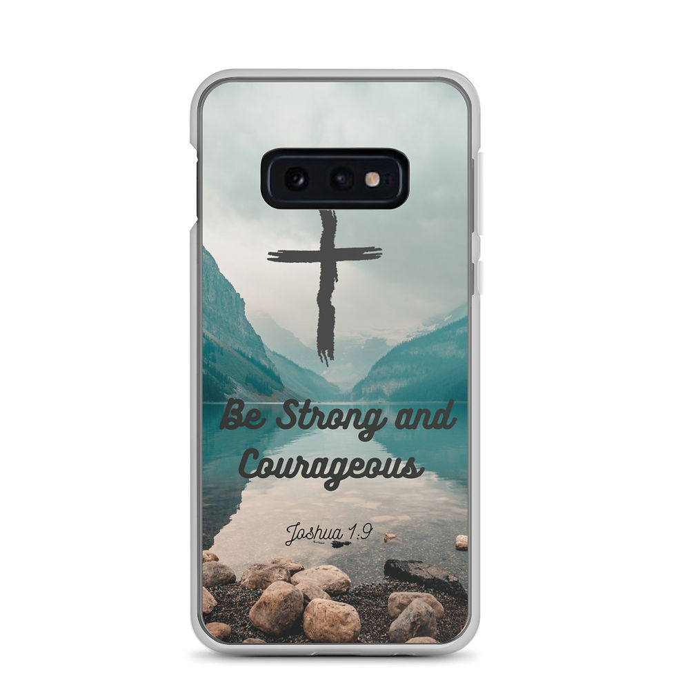 Thumbnail: Joshua 1:9 Samsung Case