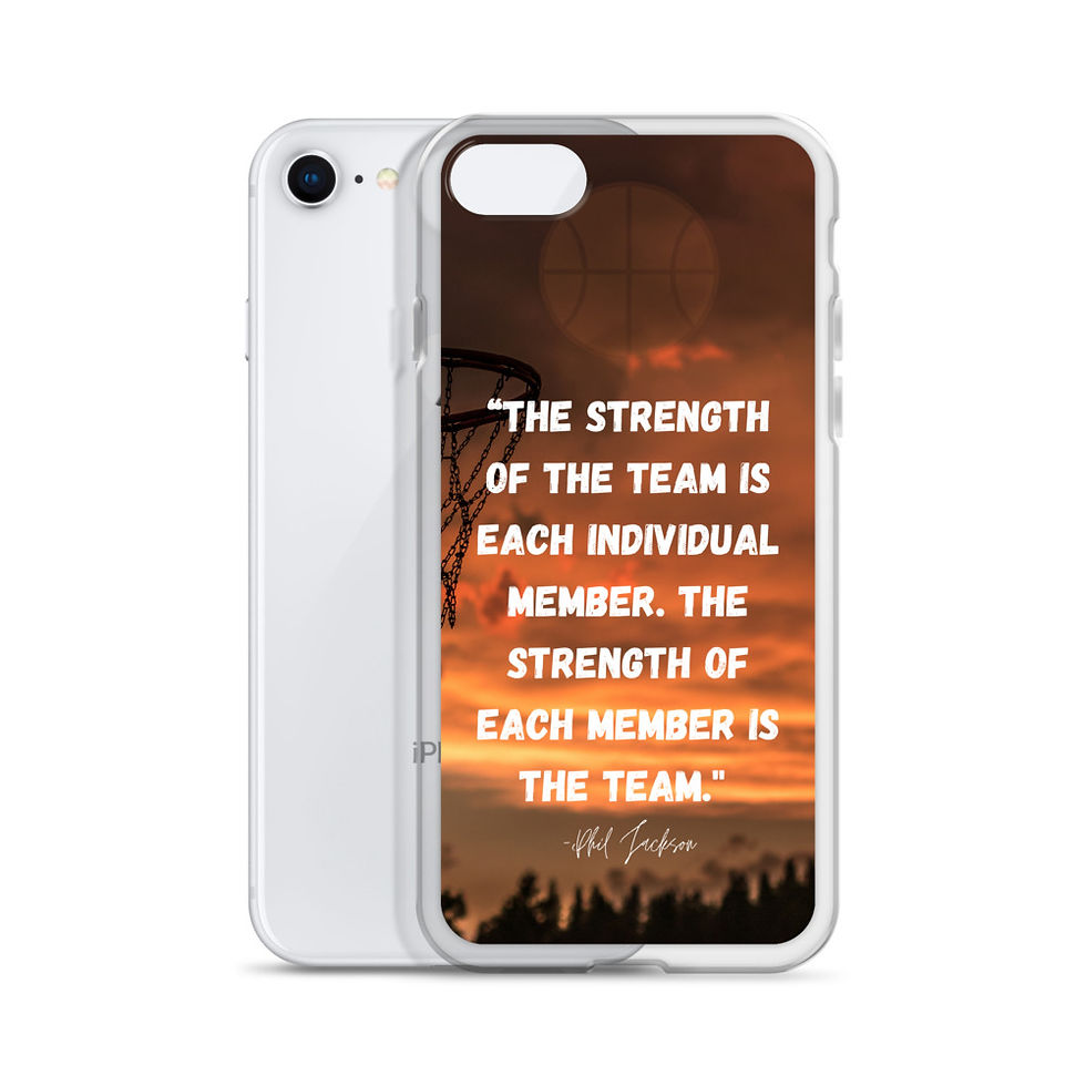 サムネイル： "Strength Of The Team" iPhone Case