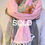 Thumbnail: Pink/Grey Keffiyeh Scarf