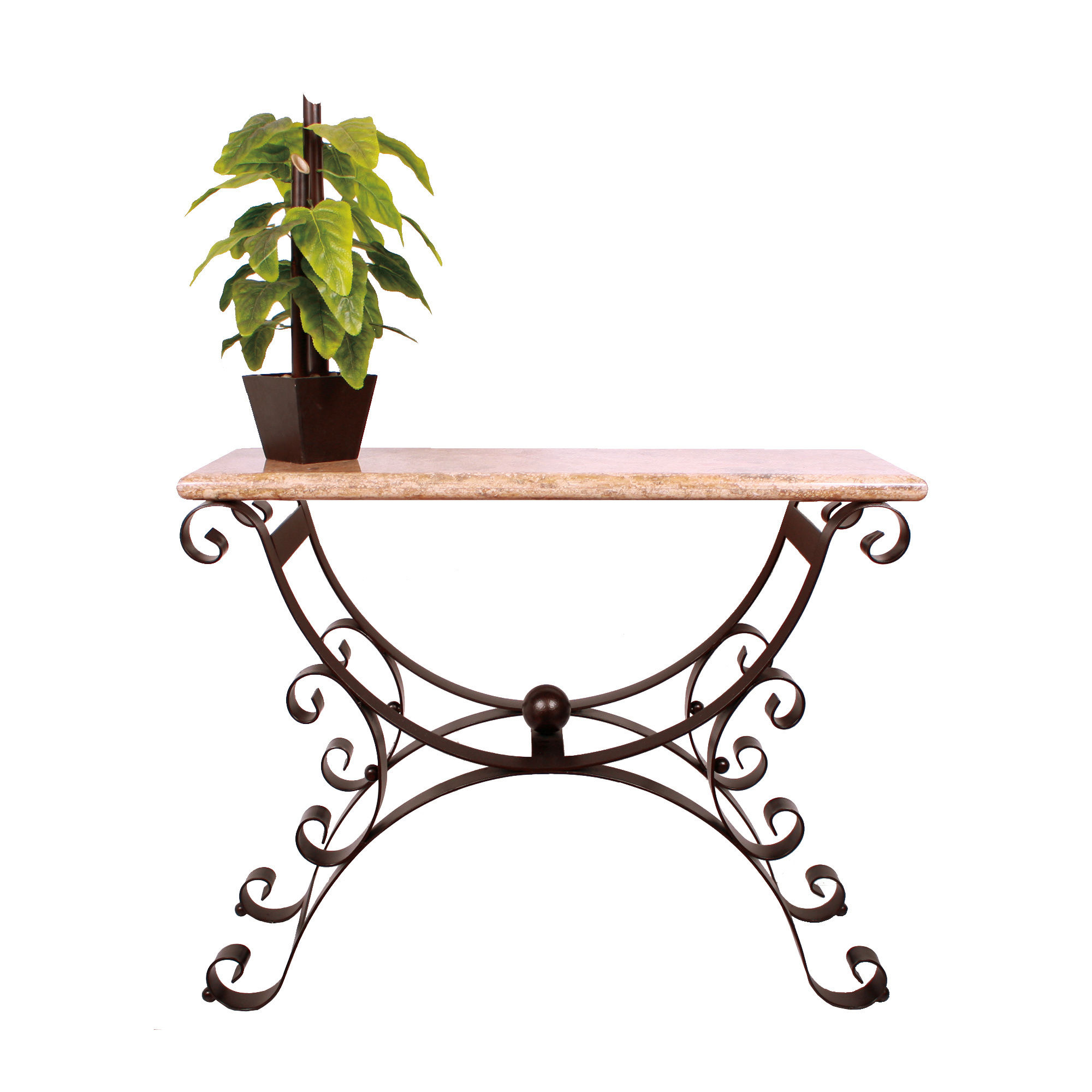 CONSOLA  MODELO FORJA MÁRMOL