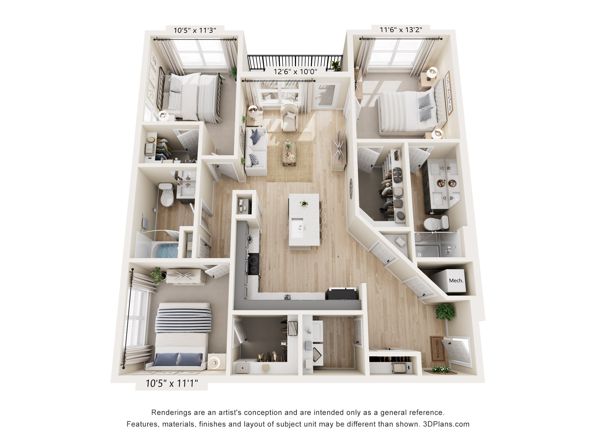 C1 floor plan