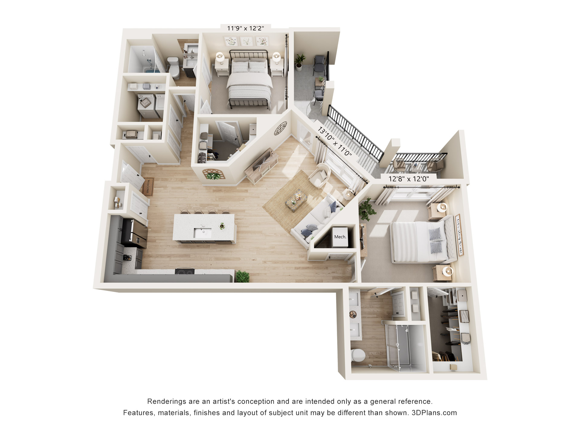 B3 floor plan