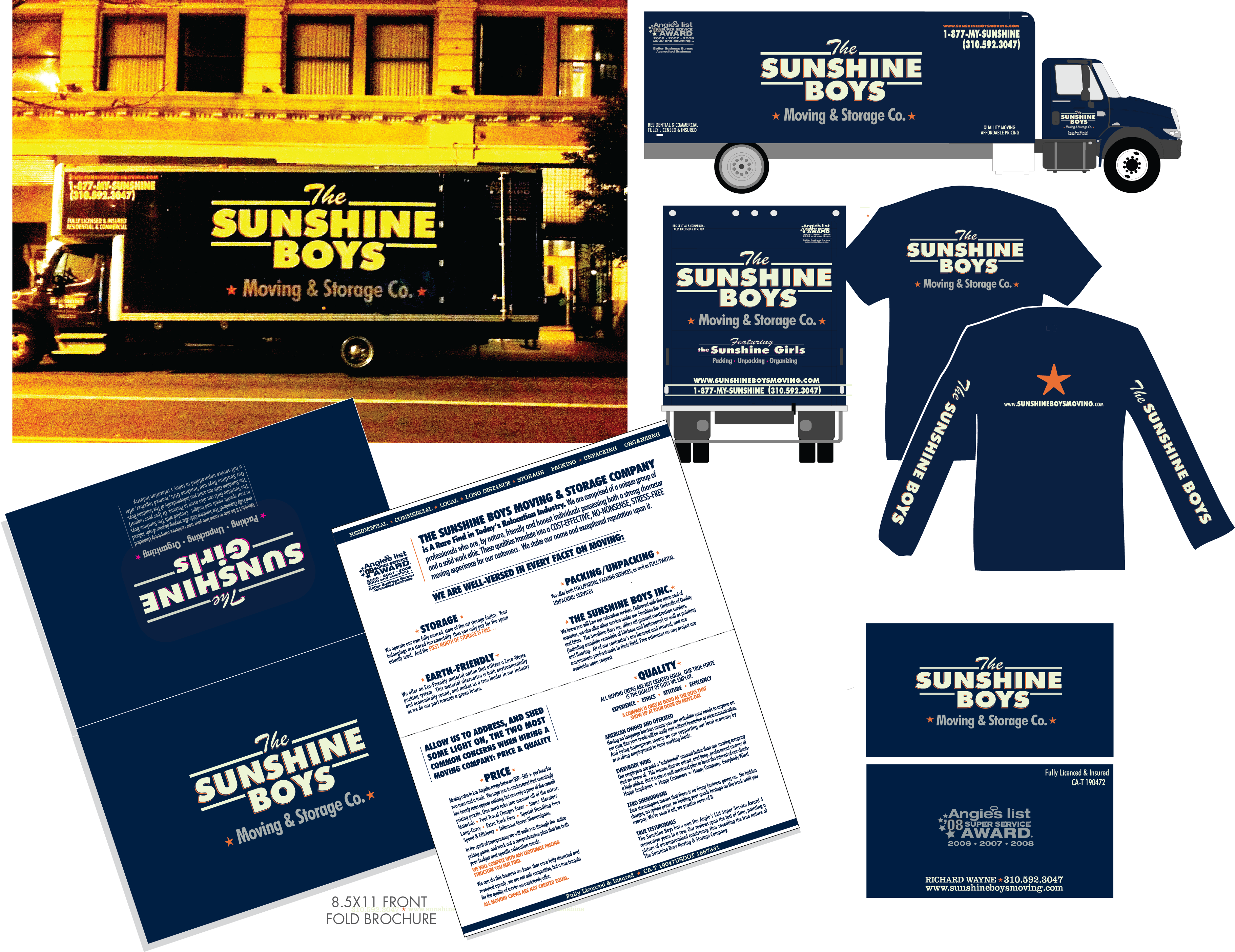 Sunshine Boys Moving Company.