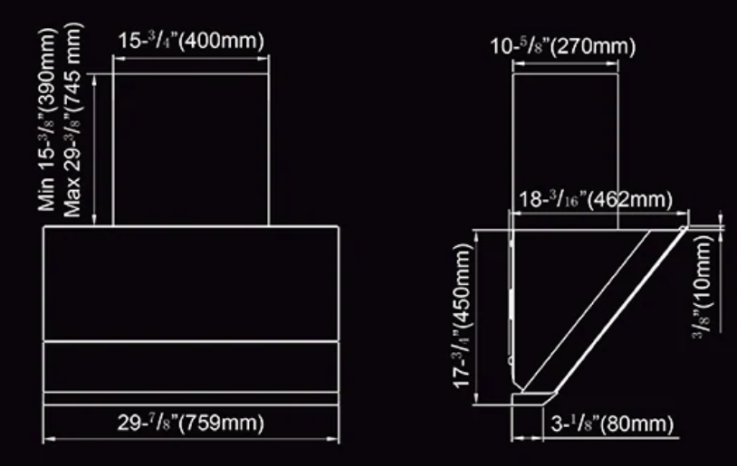 Thumbnail: ROBAM老闆 Range Hood A672 - 30"