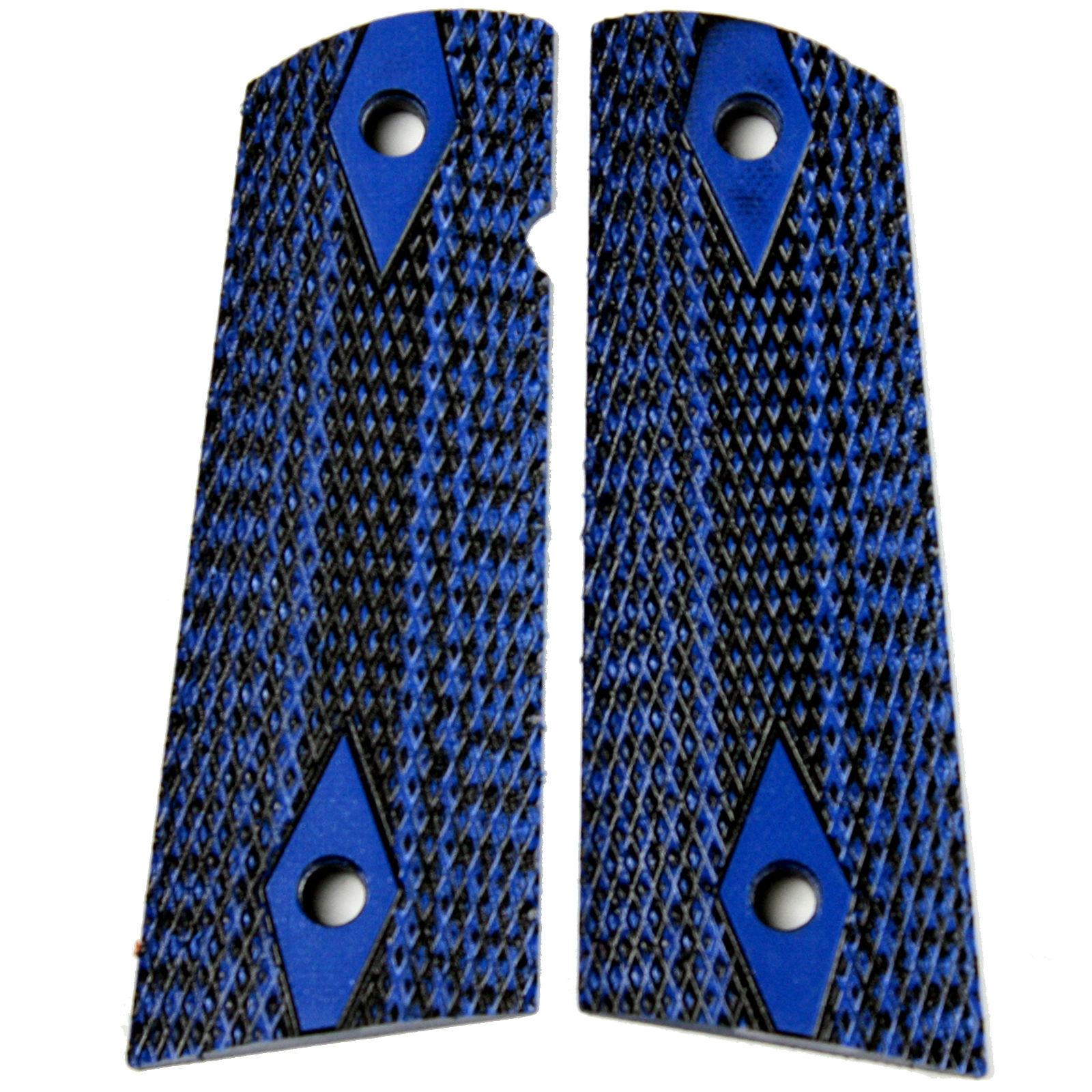 Blue Black Double Diamonds