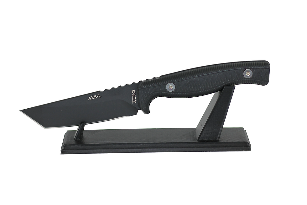 Thumbnail: 4" Zero Tanto Fixed Blade AEB-L Cerakote