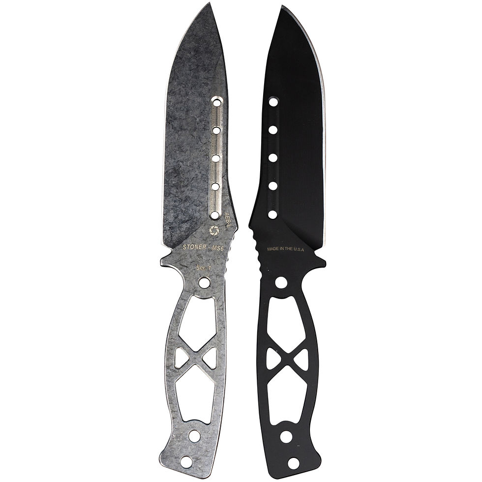 Thumbnail: 6" Fixed Blade AEB-L Stainless Steel Field Grade Knife (Orange)