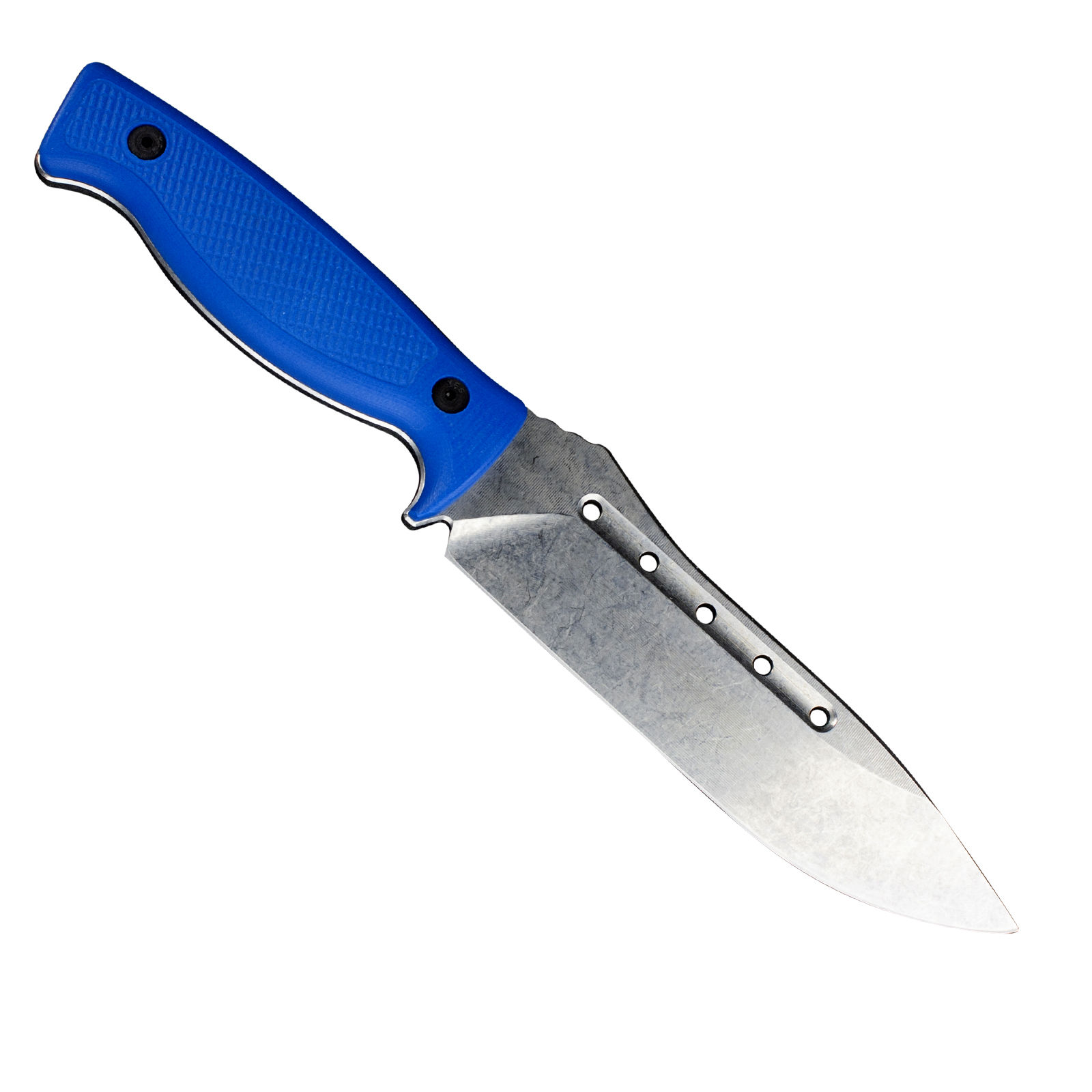 6" Fixed Blade AEB-L Stainless Steel Tactical Field Grade Knife (Blue)