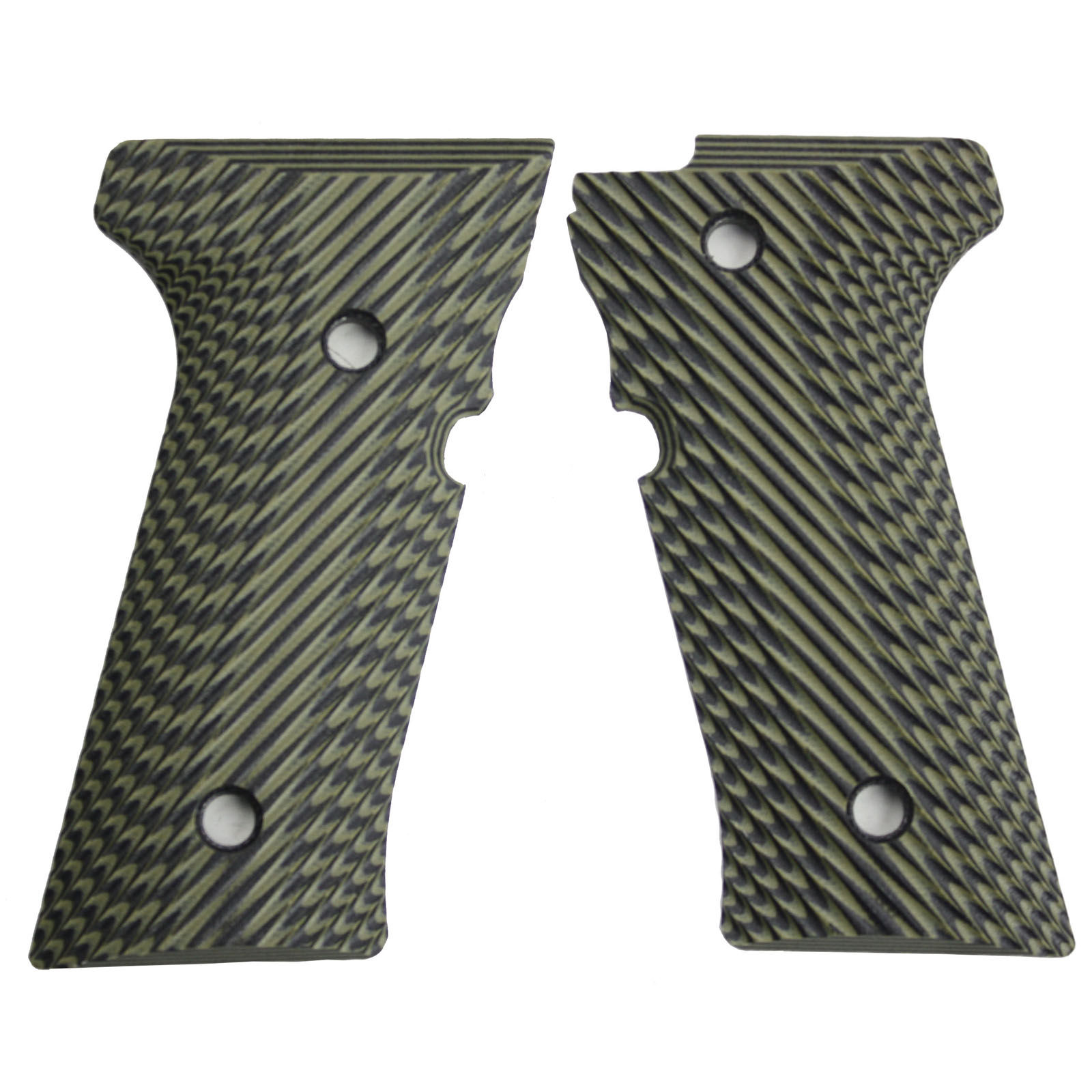 OD Green Black Cross Hatch