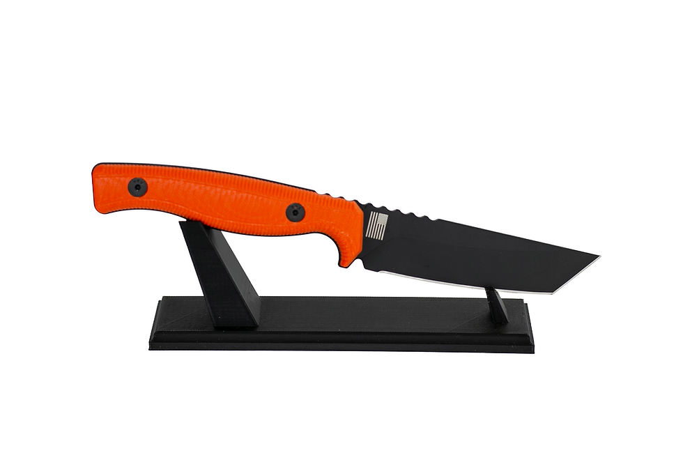 Thumbnail: 4" Zero Tanto Fixed Blade AEB-L Cerakote