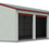 Thumbnail: Shed Kit 18 x 7 x 3.6m with Four Side Doors + PA