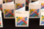 Leaflet with exhibition identity