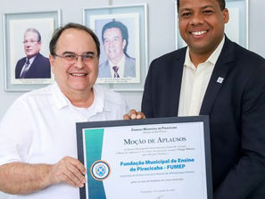 FUMEP RECEBE MOÇÃO PELOS SEUS 55 ANOS DE FUNDAÇÃO