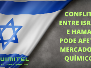 Como os conflitos entre Israel e Hamas podem impactar os produtos químicos no Brasil?
