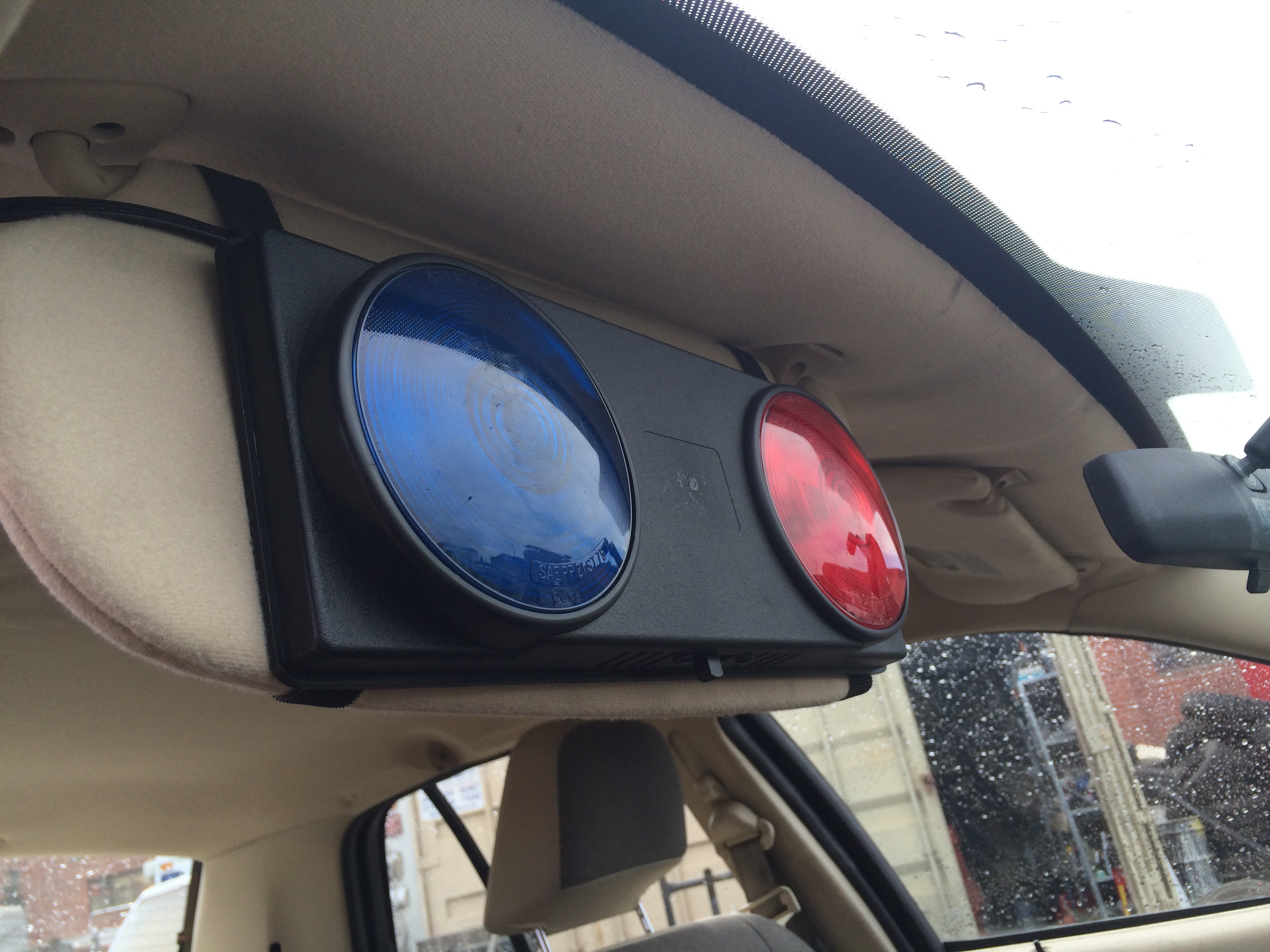 Police Visor Lights