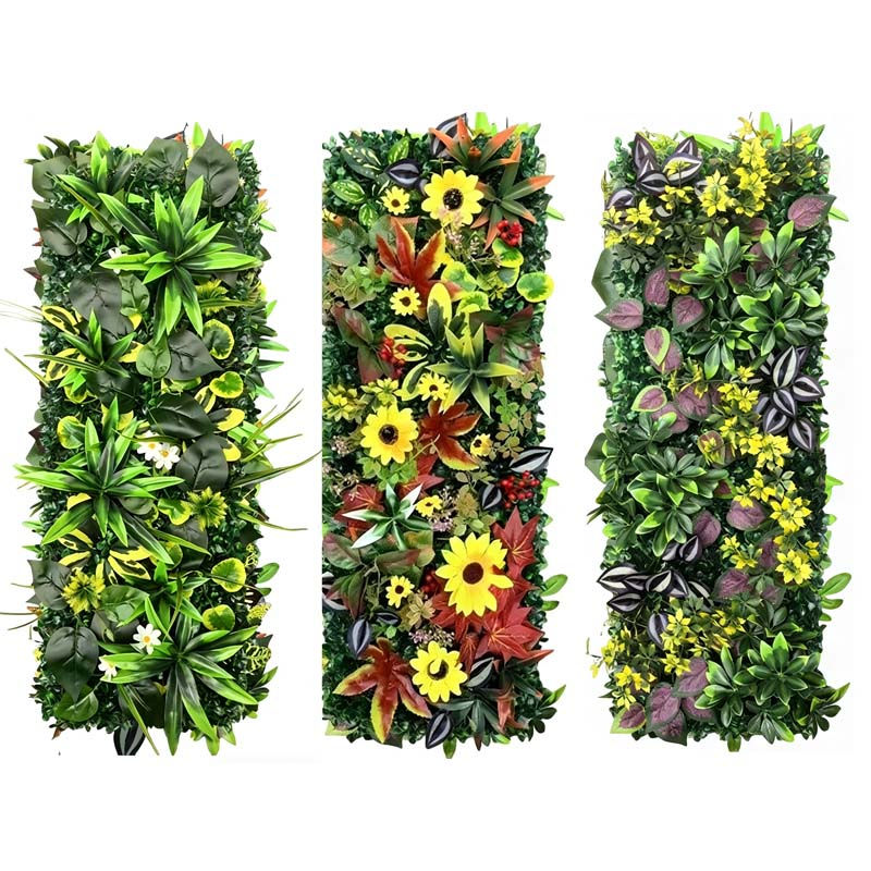 Thumbnail: 75x25cm Green Plant Wall Panels Artificial Plant Grass Wall Backdrop,Outdoor Hed