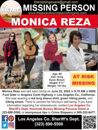 Monica Reza (missing since 6/22/25)