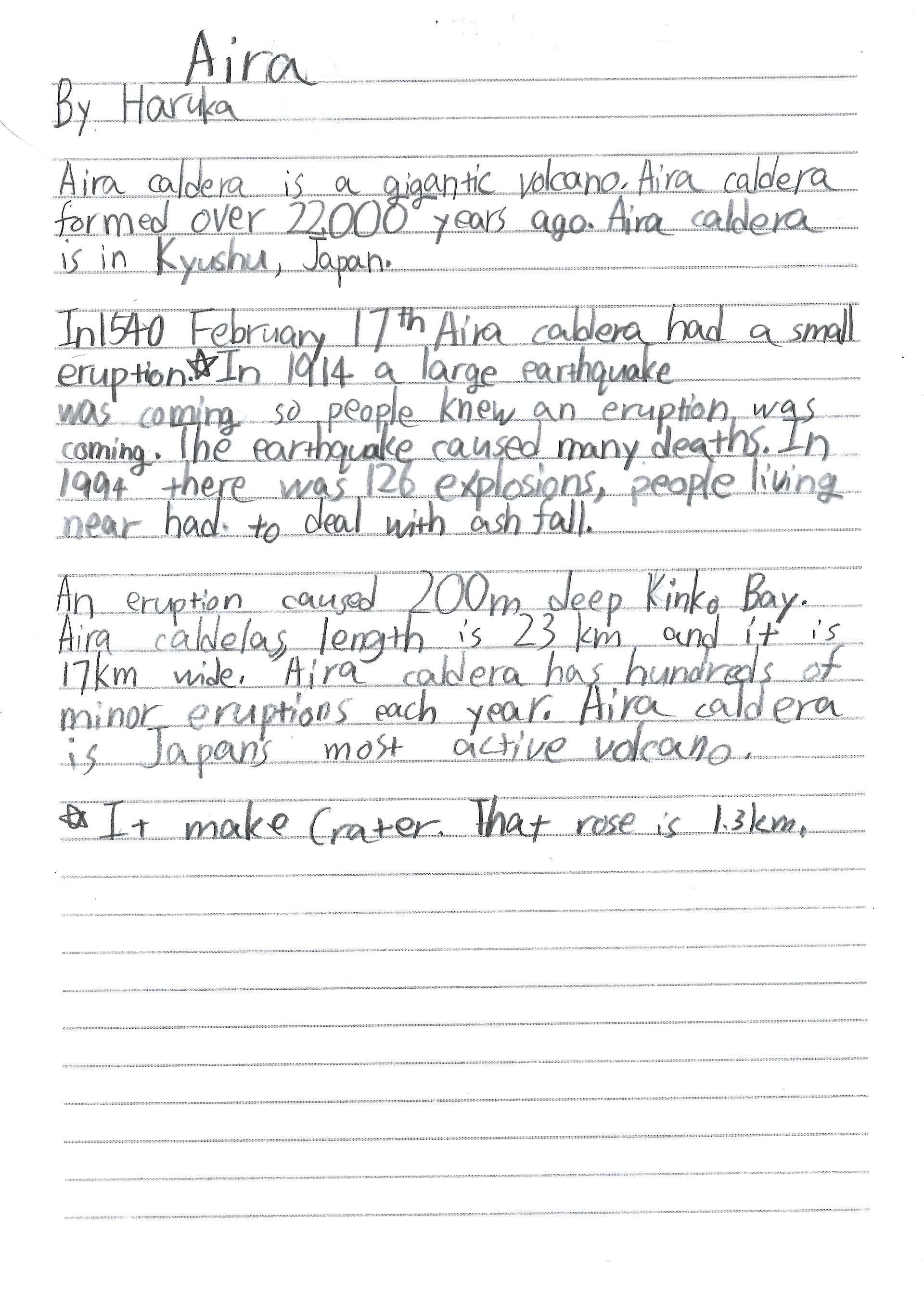 Nonfiction writing