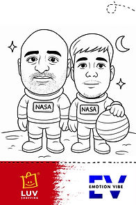 AI Sketch, AI Avatar mit Overlay, KI Zeichenroboter mit Branding