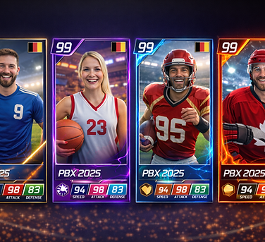 Sammelkarte AI Erstellt für Messen