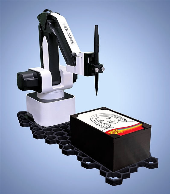 KI Zeichenroboter, Sketch, Skizze BOT, mieten, Hamburg, Kiel, Bremen, Berlin, Hannover