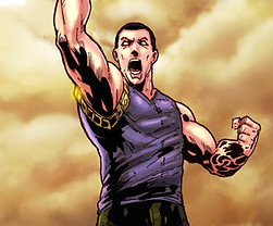 Dody Eka-Ra Sketch-Raising axe with lighting-Angel Rd-colored.jpg