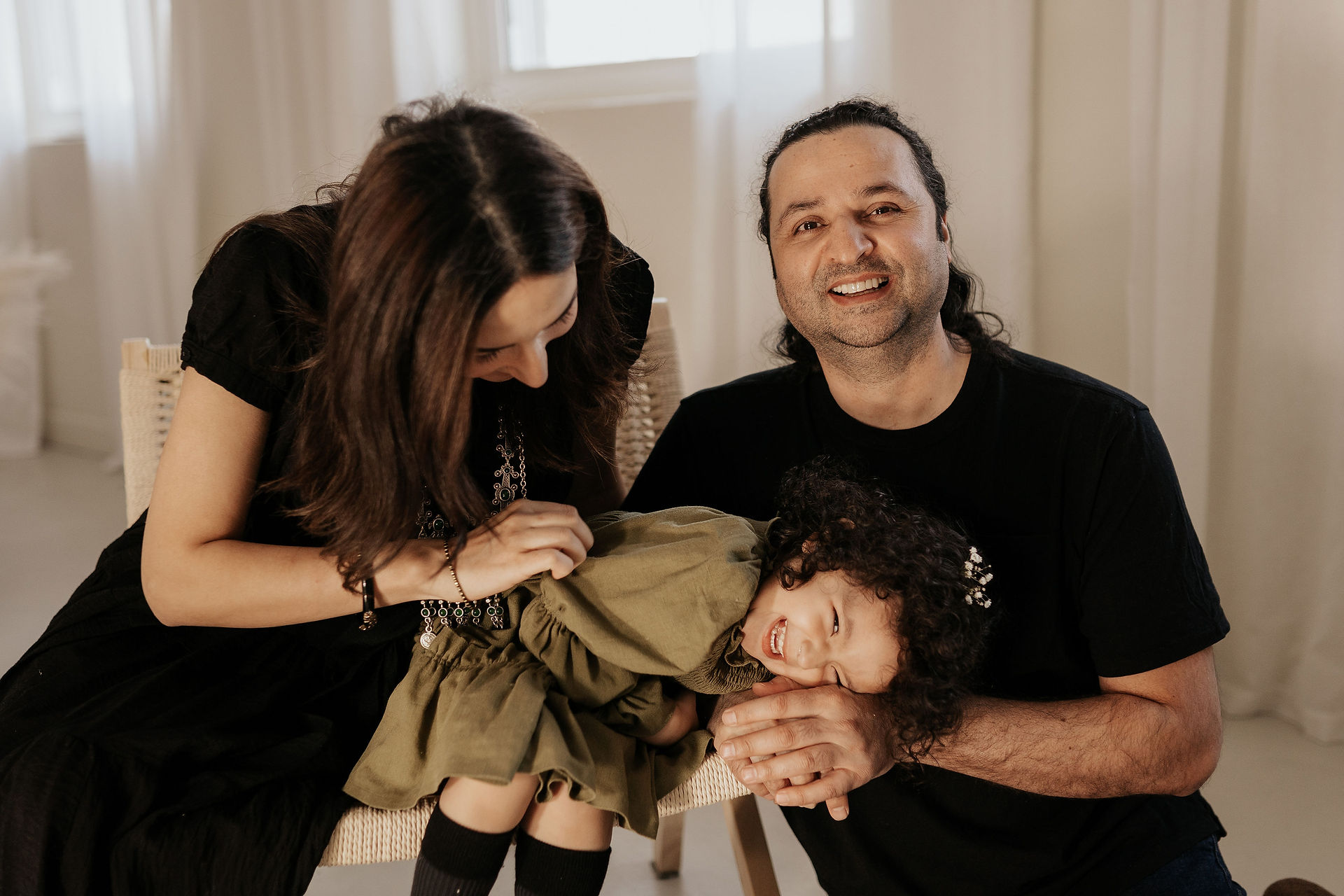 LR Studio in Belmont Photo family mini session