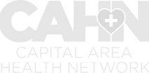Logo of Capital Area Health Network, a 2023 Legacy Week sponsor of St. Luke Legacy Center.