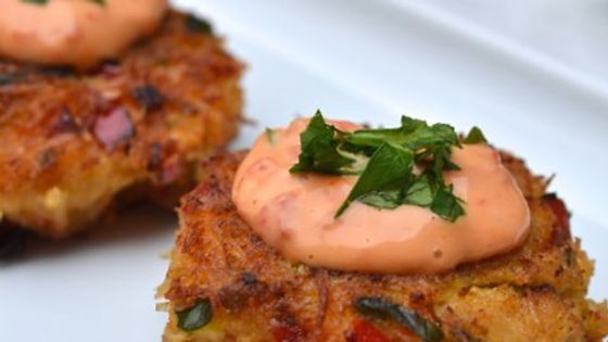 Crab Cakes with Remoulade (P)
