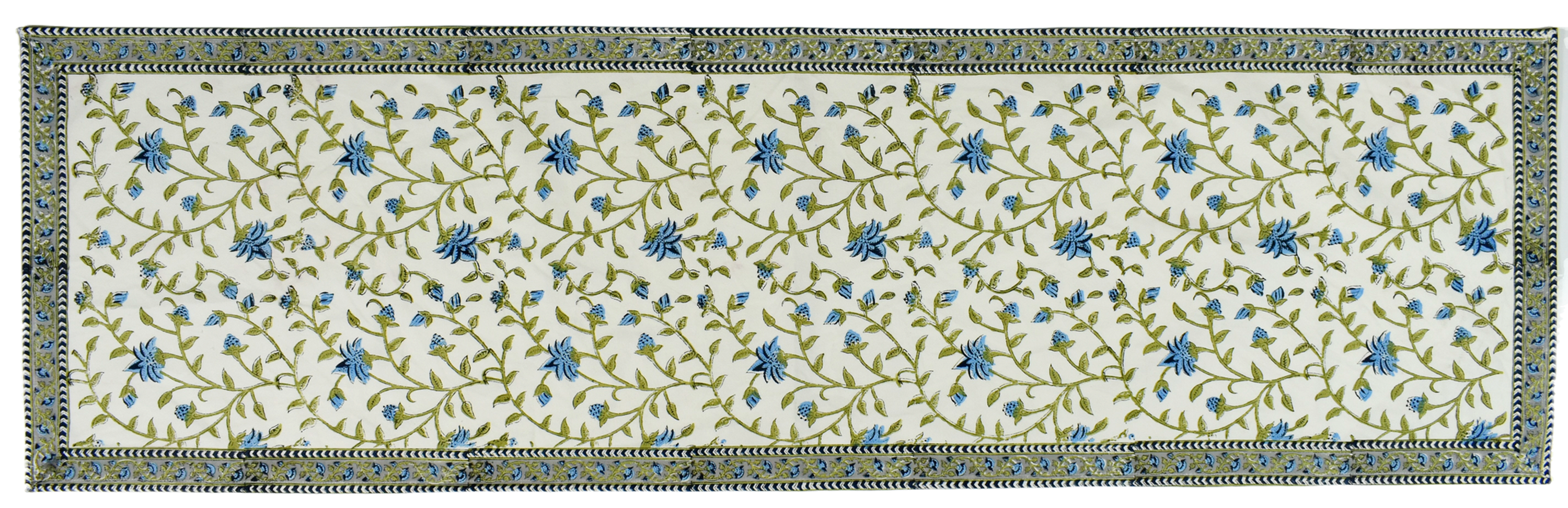 Runner da Tavolo "Ramaggi di Jaipur" 45x150cm (17,5x59in)