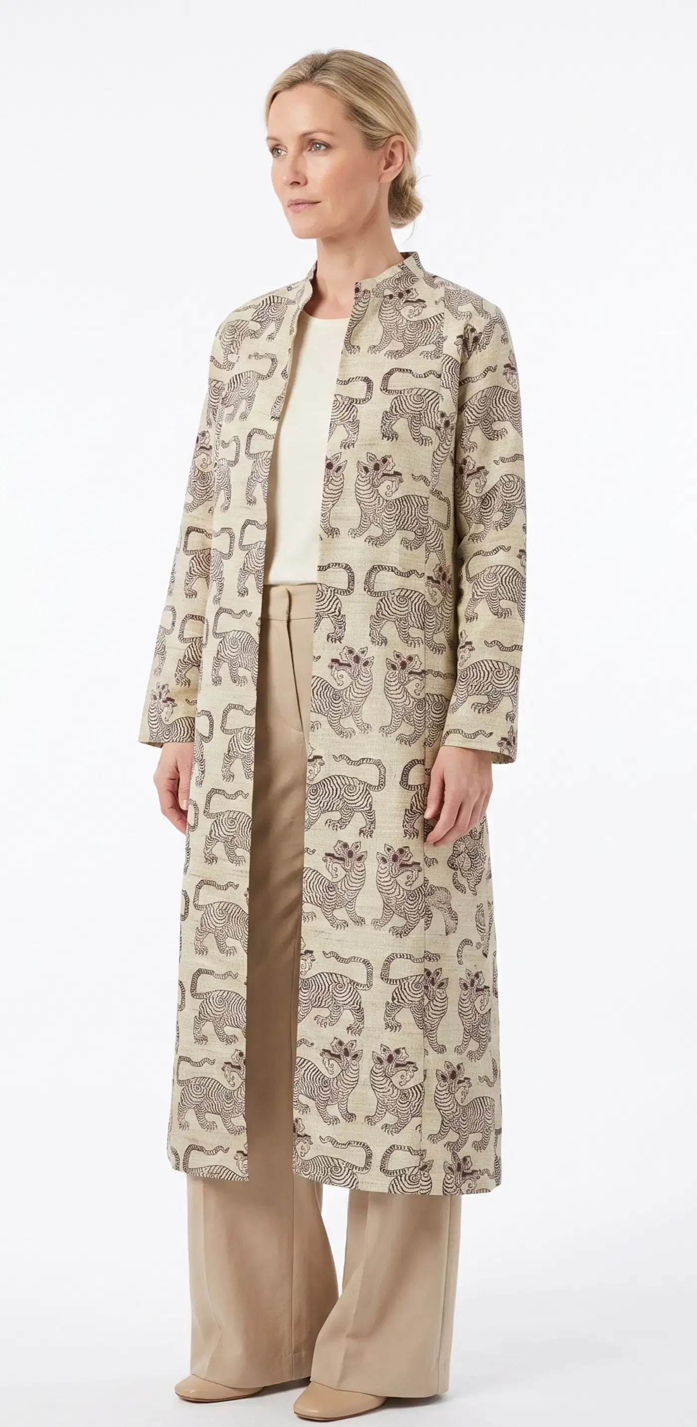Cappotto Soprabito Seta "Chitra"