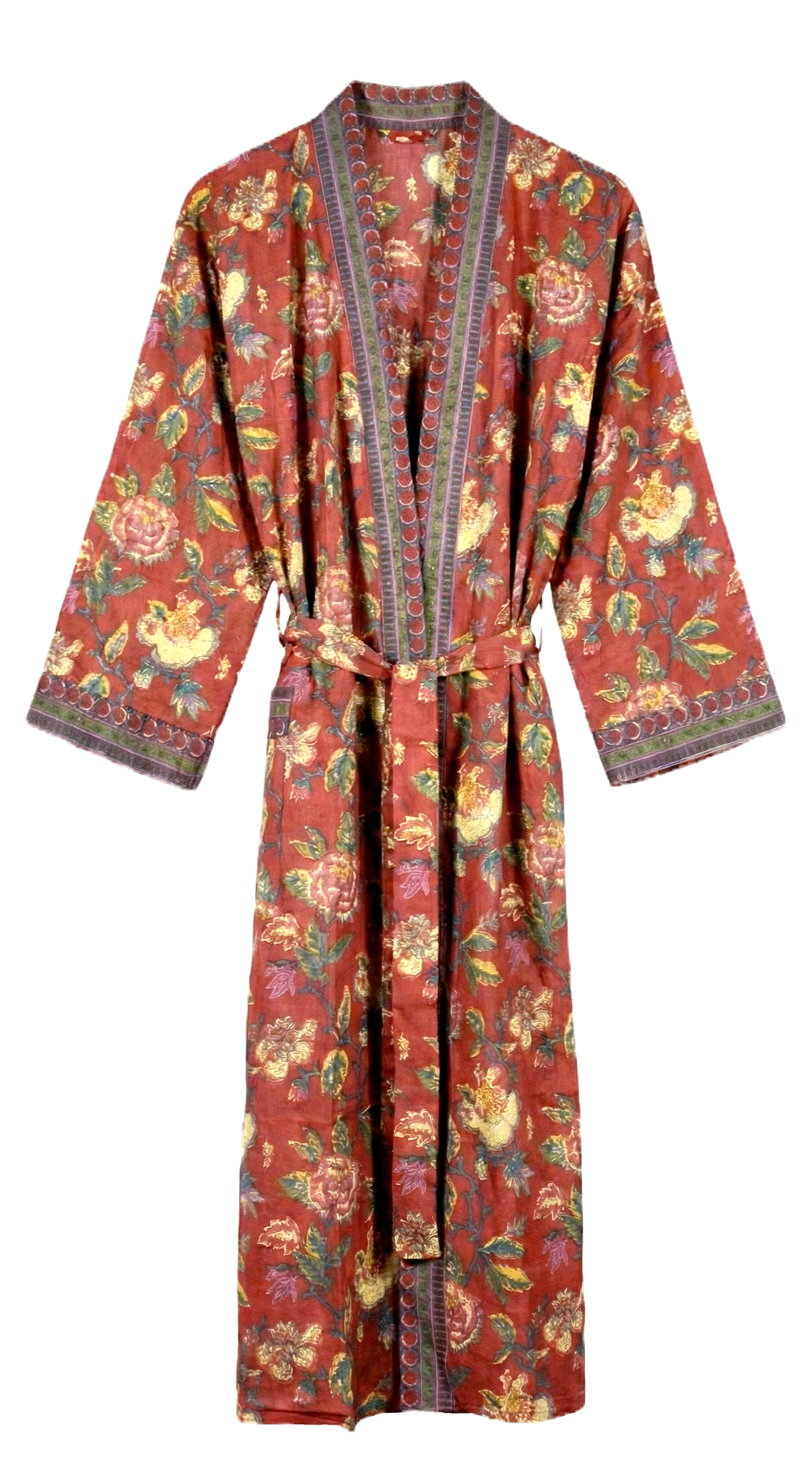 Kimono Cotone Taglia Unica Spiced Garden