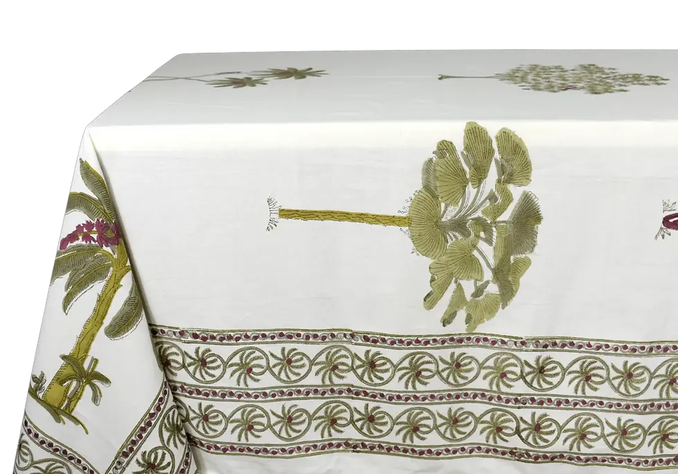 Miniatura: Tovaglia Rettangolare Giardino di Palme 150x225cm (59x85.5in)