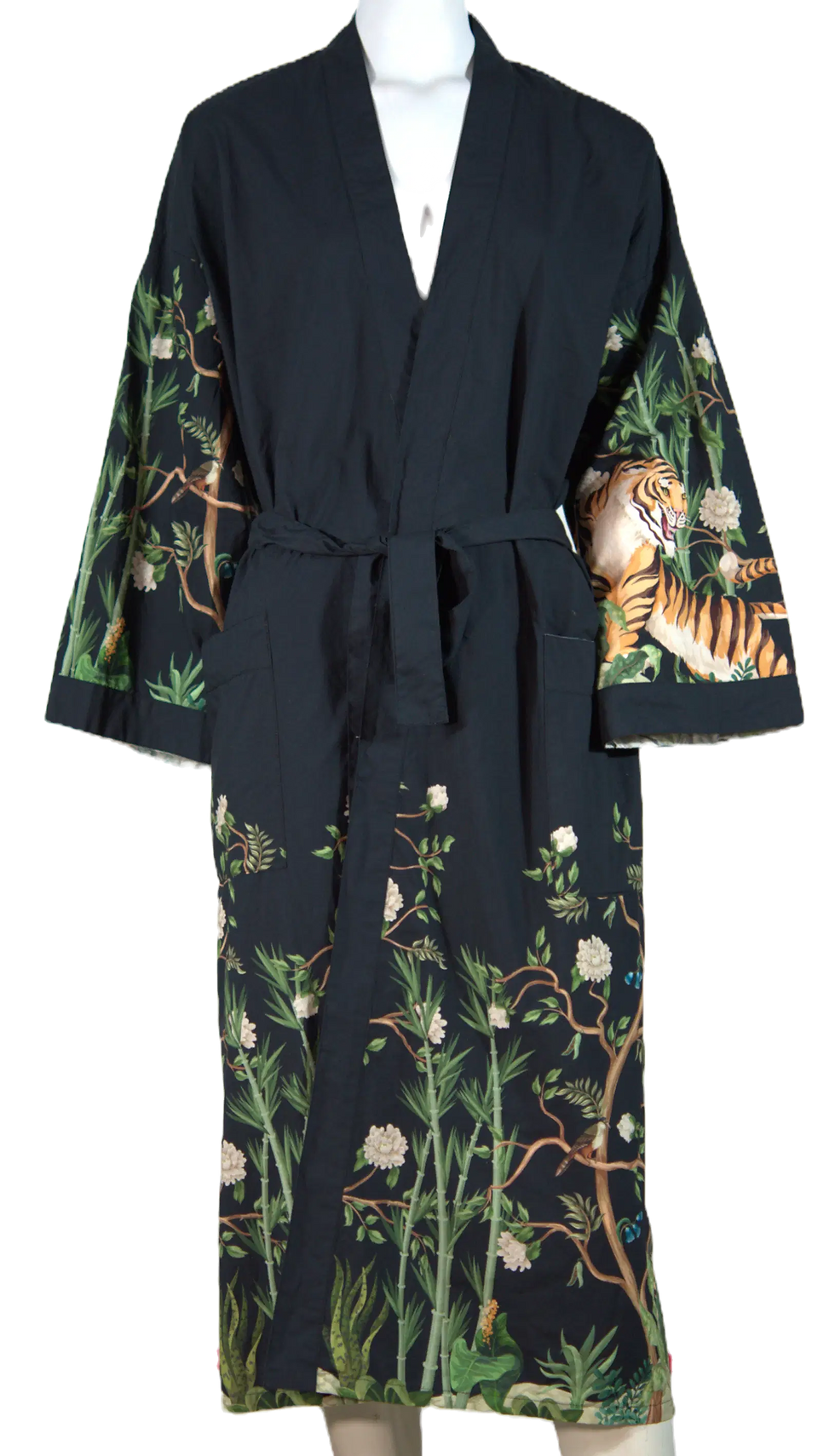 Miniatura: Kimono Cotone Taglia Unica Black Bengal
