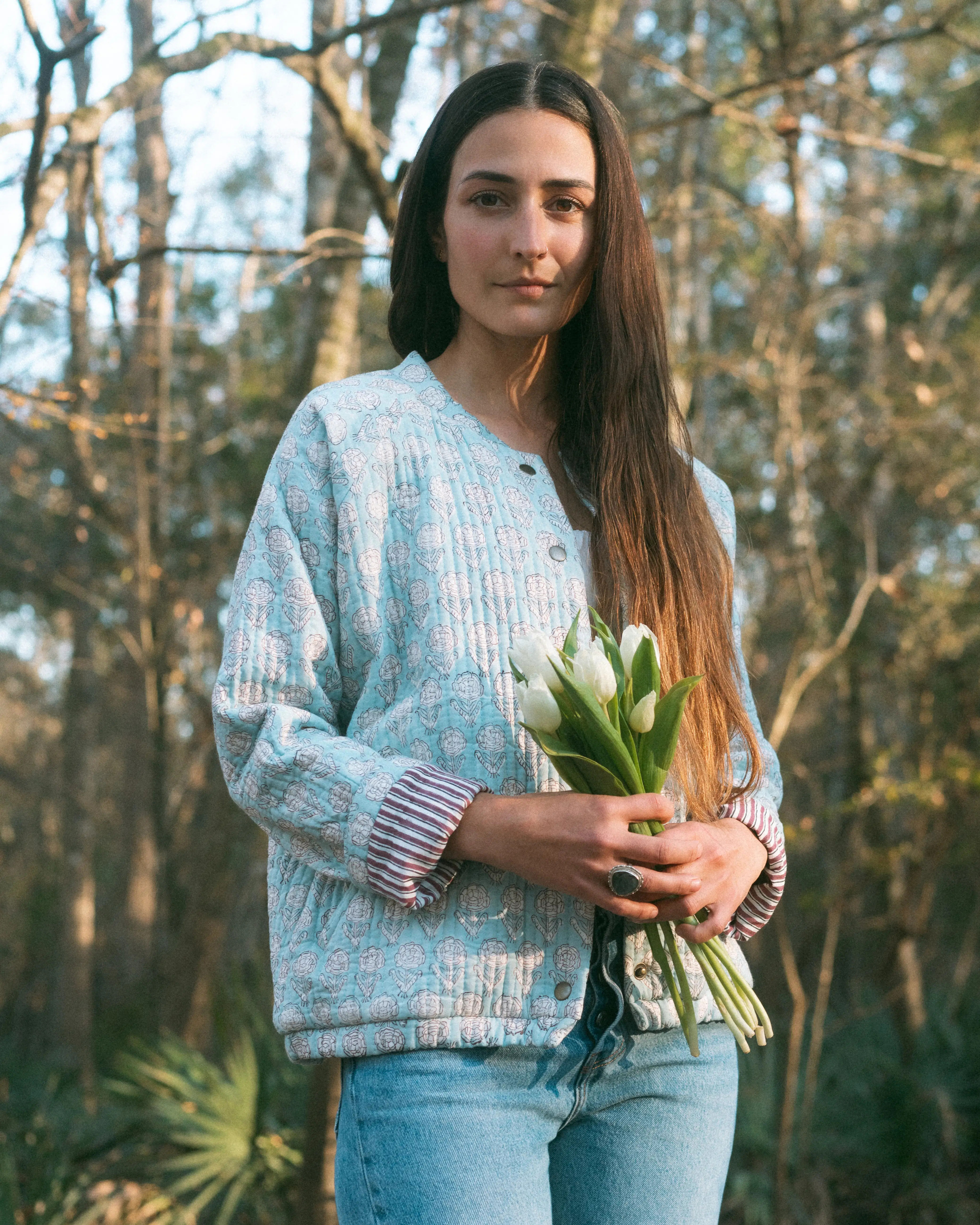 Daya Blazer ~ Himmelblau