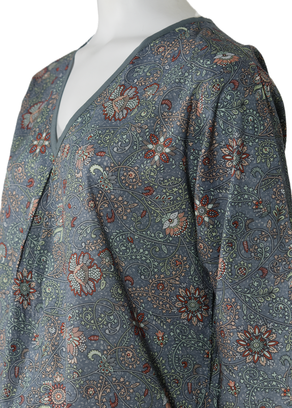 Thumbnail: Long Cotton Tunic "Aura d'Oriente"