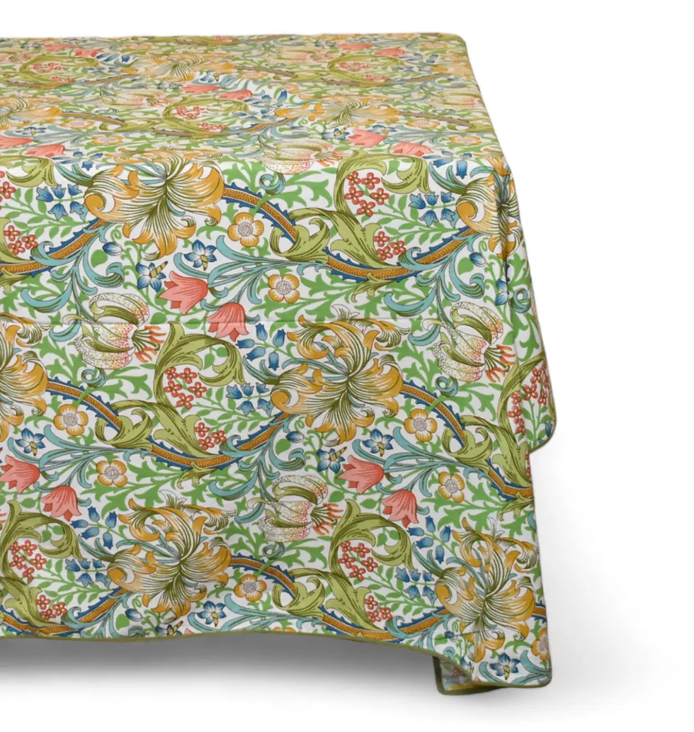 Miniature : Nappe carrée Liberty Green 180x180cm (71x71in)