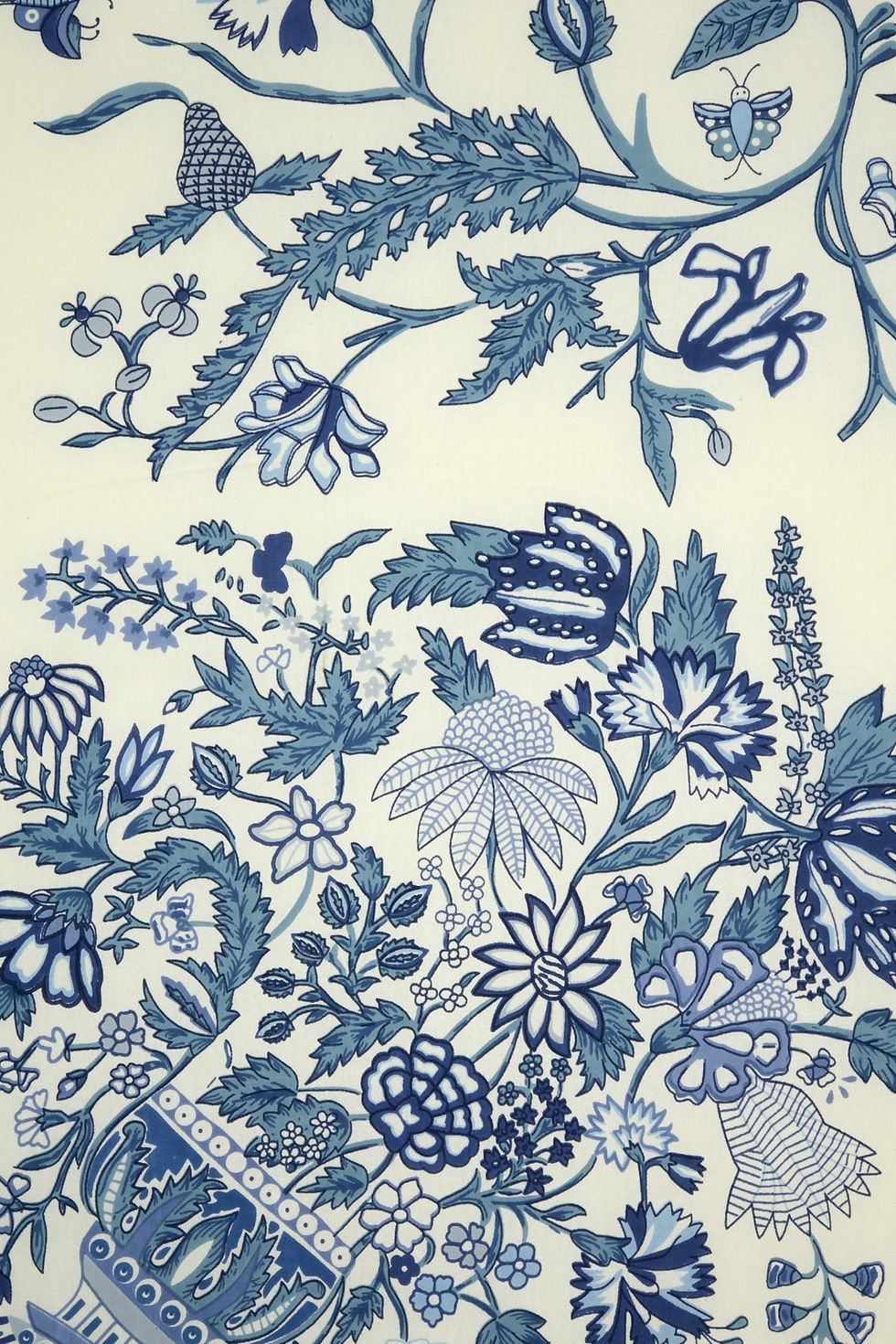 Miniatura: Mezzaro "Vaso Fiorito Blu"