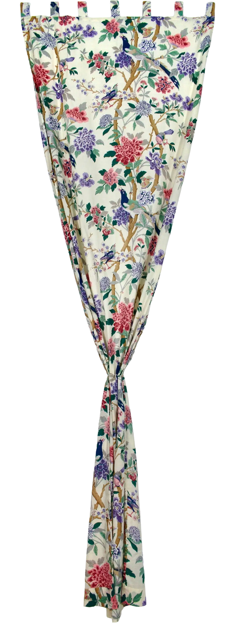 Miniature : Rideau coton Oiseau Paradis 300x110cm (118x43in)