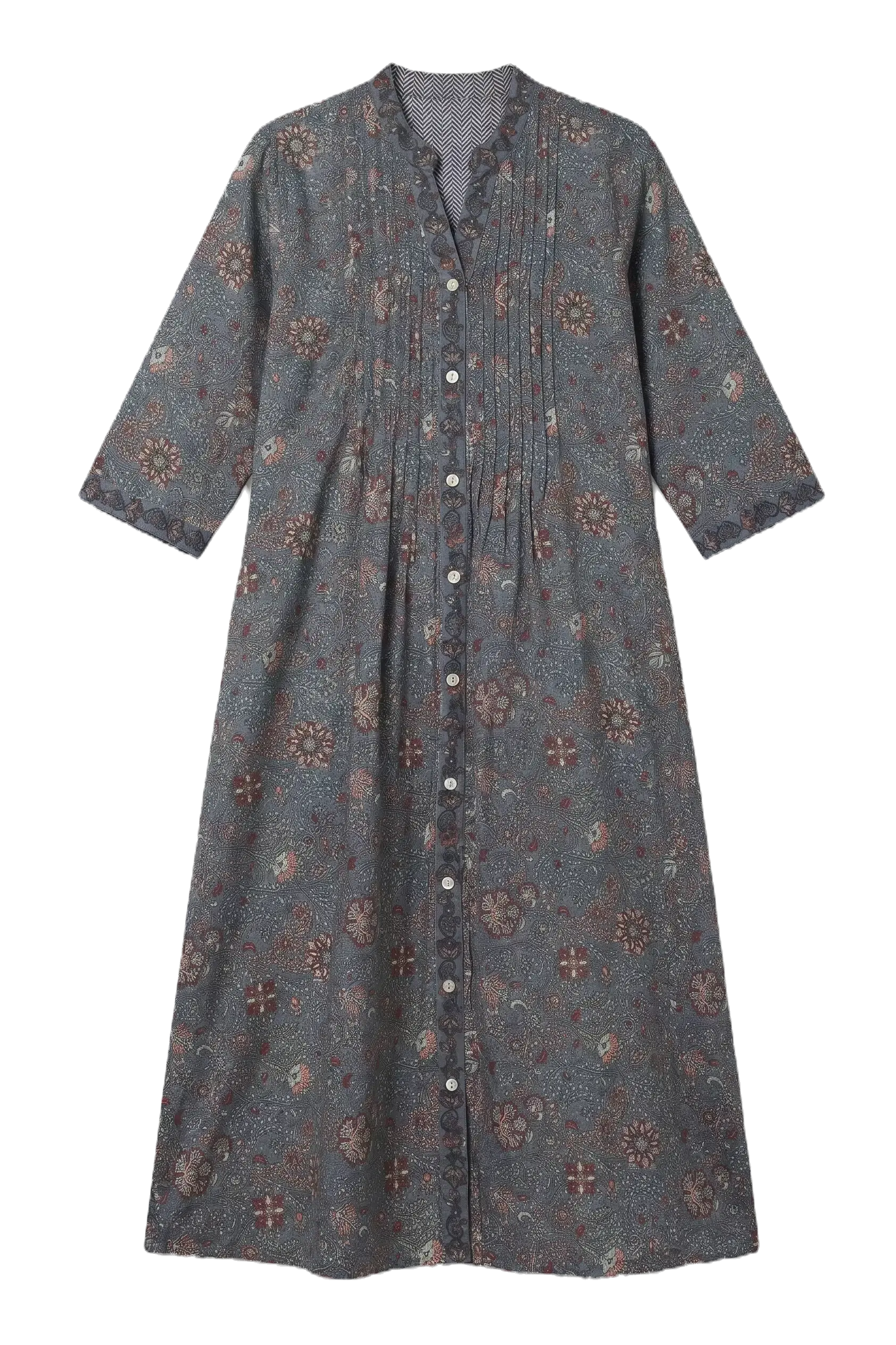 Grande Chemise Longue en Coton "Aura Émeraude"