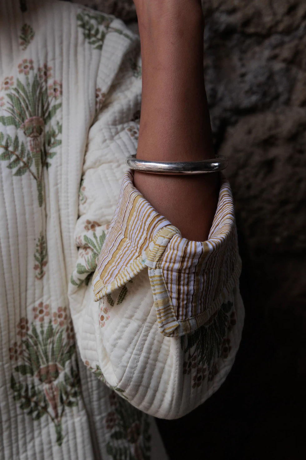 Miniatura: Cappotto Daya ~ Foglia & Crema