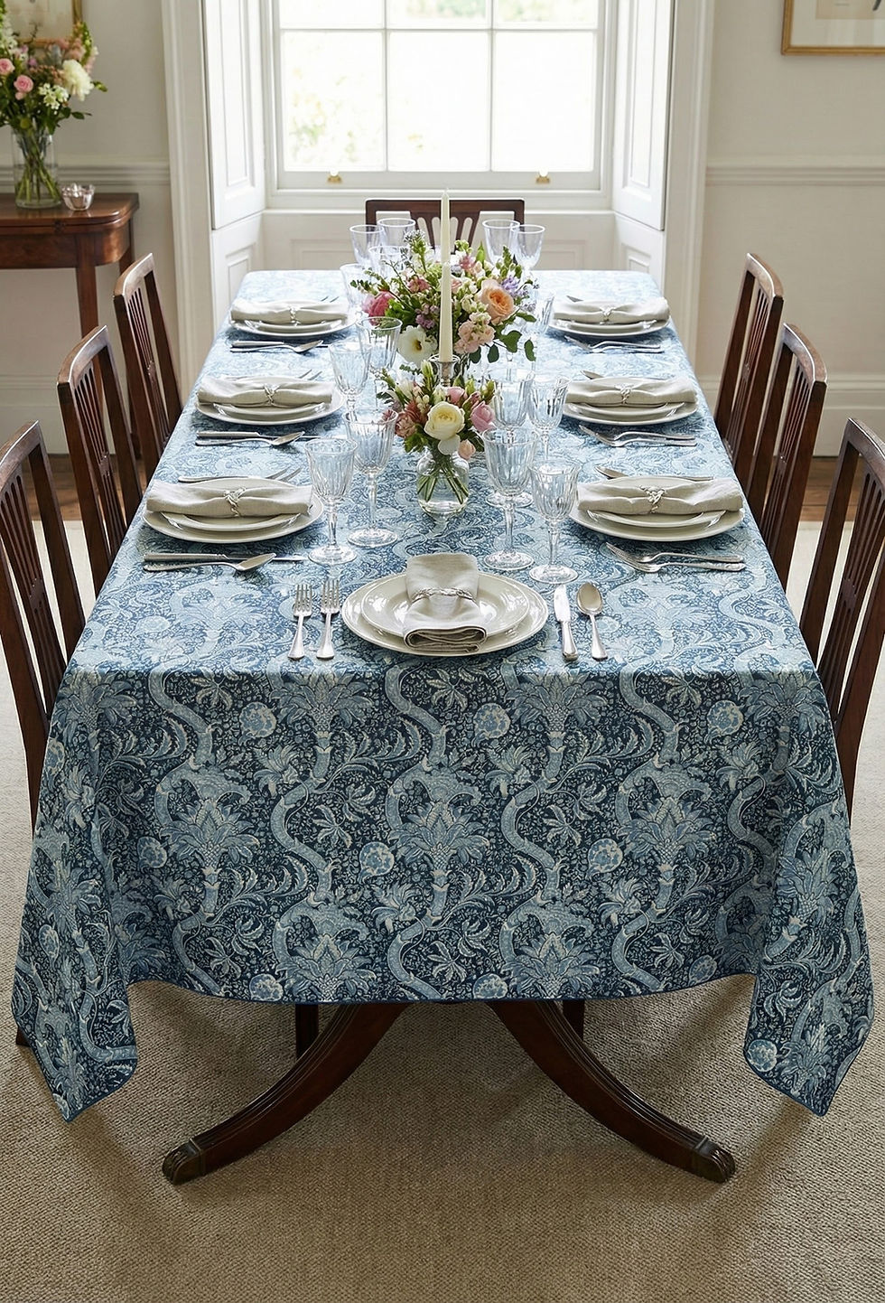 Miniature : Mezzaro « Lierre Royal Bleu »