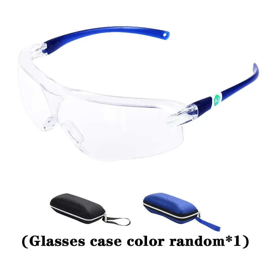 Anti-Fog Safety Glasses – Wind, Dust & Shock Resistant w/ Case