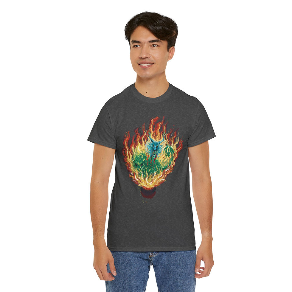 Thumbnail: LightningFireBoltBalls Cotton T-shirt