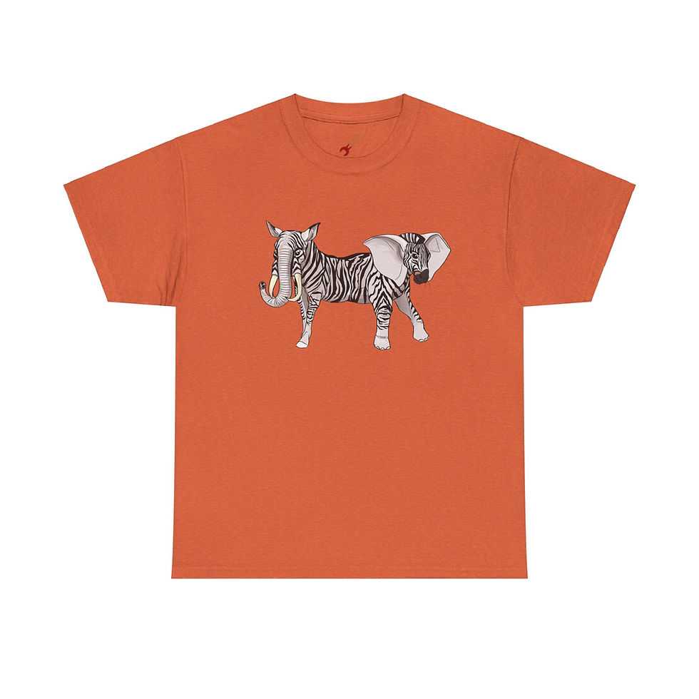 Thumbnail: ZebrElephant Cotton T-shirt