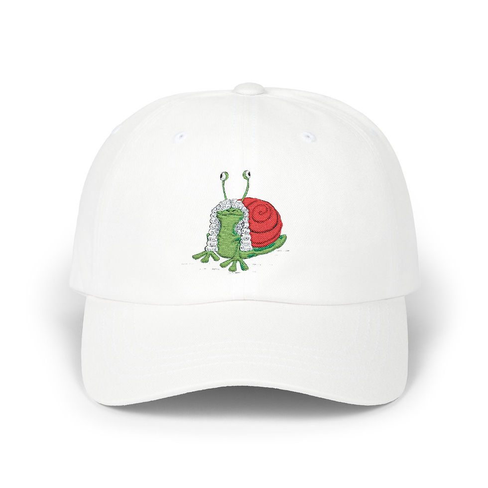 Thumbnail: Embroidered Snog Dad Cap — Minimalist Baseball Hat