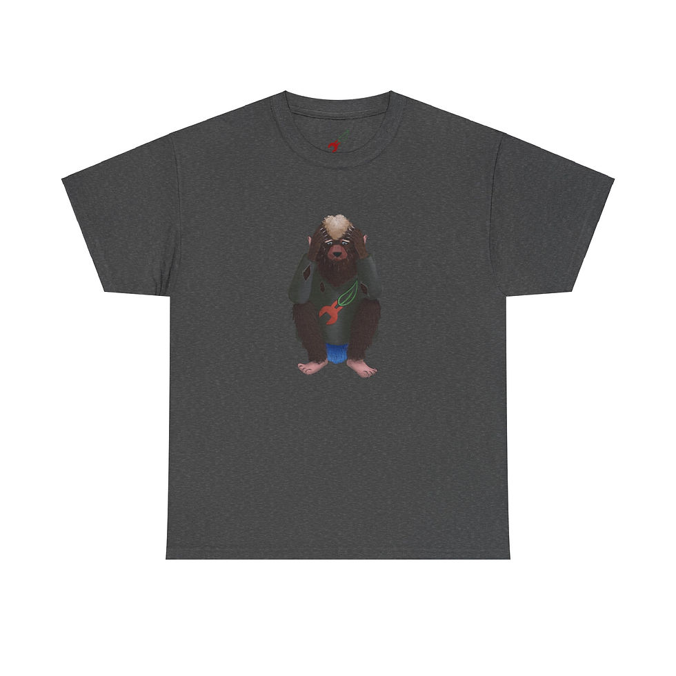 Thumbnail: BoyCub, emBEARassed. Cotton T-shirt