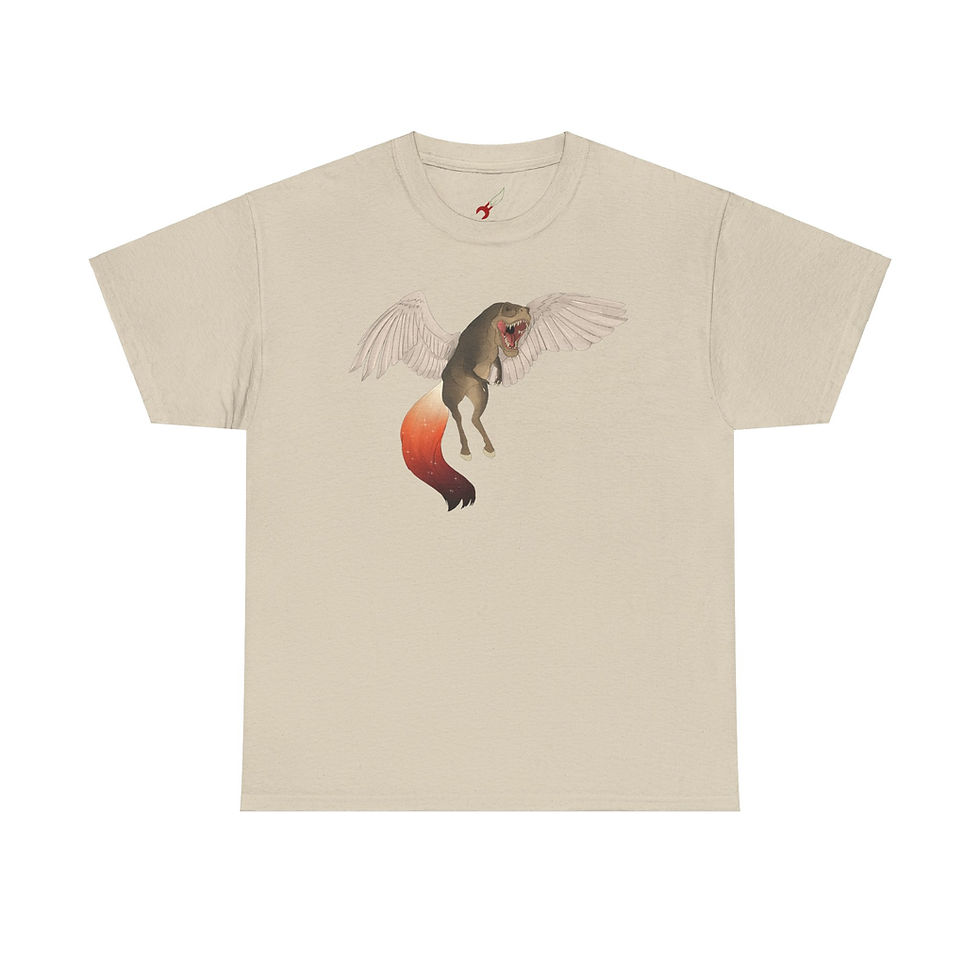 Thumbnail: Pegasaurus Rex Cotton T-shirt