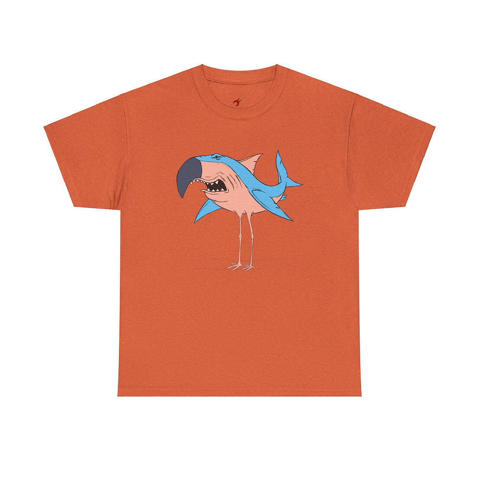 Thumbnail: SharkFlingo Cotton T-shirt